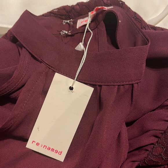 Ruby red cocktail lace dress - Picture 6 of 7